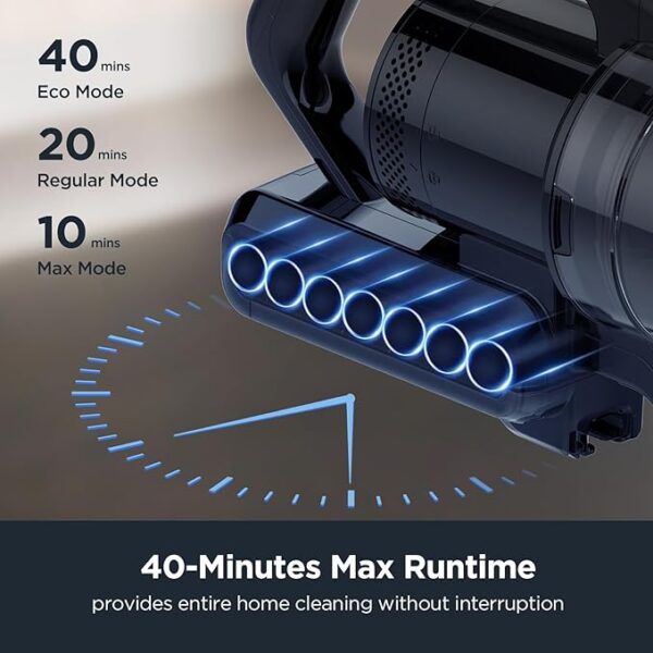 -37%OFF Eureka RapidClean Pro NEC280TL Cordless Stick Vacuum Cleaner - Image 4