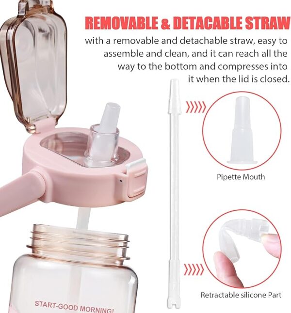 -27%OFF Half Gallon Water Bottle with Sleeve - Image 2