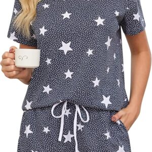 -15%OFF Womens Pajama Shorts Sets Cotton