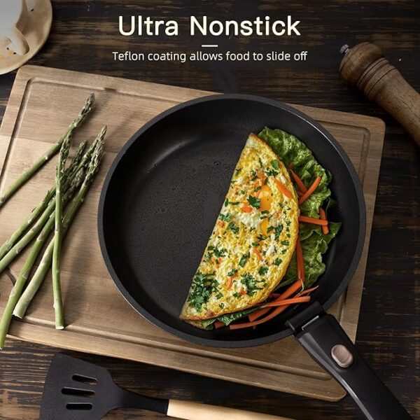 -40%OFF Ceramic Cookware Set Detachable Handle - Image 2