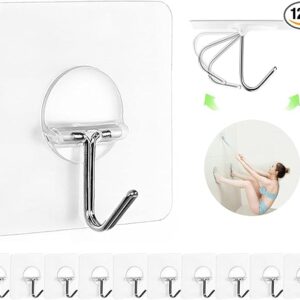 -32%OFF Adhesive Hooks for Hanging Heavy Duty Wall Hooks Self Adhesive Towel Coat Hooks