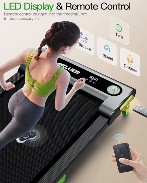 -24%OFF Walking Pad with Incline, Akluer Incline Treadmills for Home - Image 2
