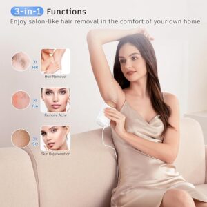 -40%OFF Laser Hair Removal with 5℃ Ice Cooling, Painless IPL Laser Hair Removal Device 3