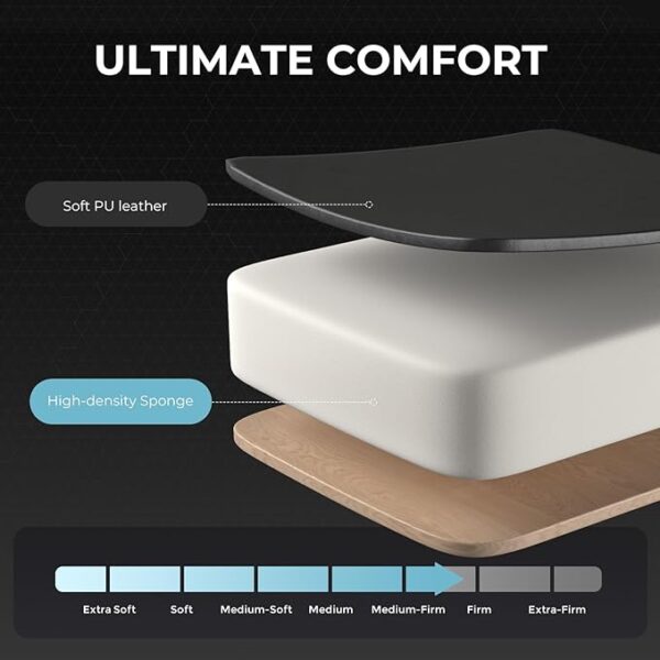 -43%OFF GTPLAYER Gaming Chair, Computer Chair with Footrest and Lumbar Support - Image 4
