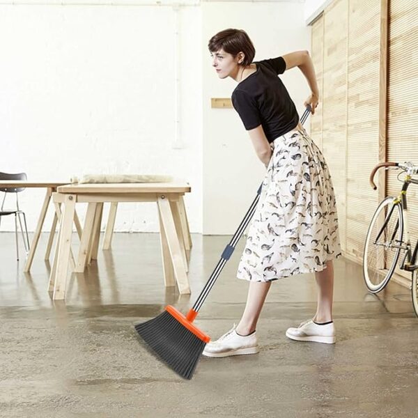 -28%OFF kelamayi Upgrade Broom and Dustpan Set, Self-Cleaning with Dustpan Teeth - Image 2