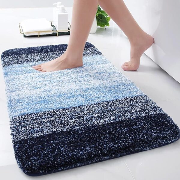 -28%OFF Arotive Microfiber Bathroom Rugs, Shaggy Soft and Absorbent Bath Rug,